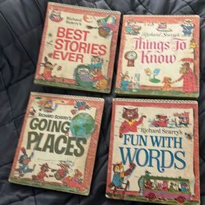 Vintage Richard Scarry Books